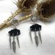 Cercei handmade din rasina 01329