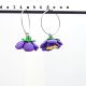 Set bijuterii handmade - flori multicolore colier 