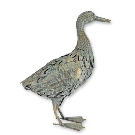 Rata decorativa din metal antik grey