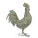 Cocos decorativ din metal antik grey