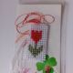 Martisor- floare cusuta pe etamina