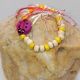  Martisor Copii Margele Galbene de lemn