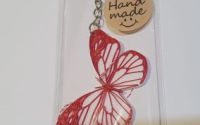 Breloc Fluture - Martisor Handmade