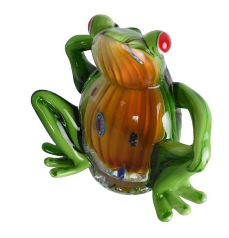Printul broscoi-figurina din sticla Murano