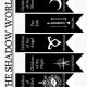 Set 5 semne de carte Shadow Hunters 