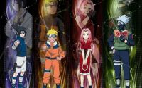 Set 8 semne de carte Naruto 