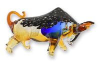 Taur-figurina din sticla Murano
