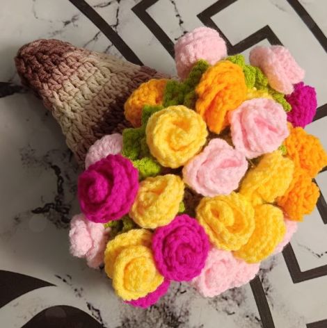 Buchet flori 3D