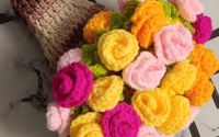 Buchet flori 3D