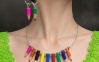 set bijuterii creioane colorate 01845