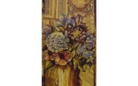 Decoratiune din metal pentru perete cu flori
