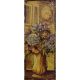 Decoratiune din metal pentru perete cu flori