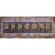 Decoratiune din metal Welcome