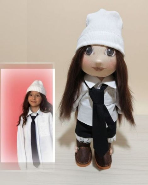 Ppu personalizat feti Cadou unicat Mini-Me