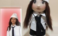 Ppu personalizat feti  Cadou unicat Mini-Me 