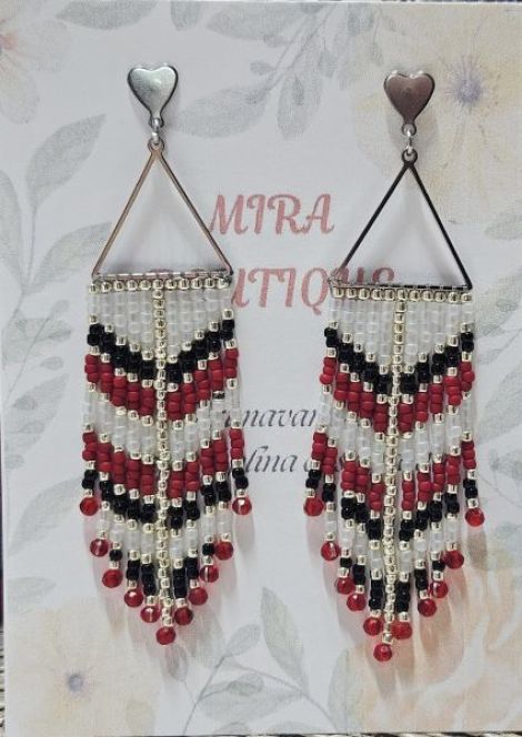 Cercei franjuri handmade 