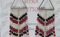 Cercei franjuri handmade 