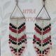 Cercei franjuri handmade 