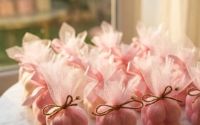 Lumanari Bubble in Saculet de Organza Marturii si 