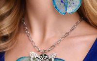 Cercei handmade din lalele naturale 01847