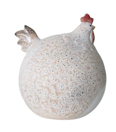Gainusa-figurina din ceramica pictata