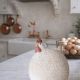 Gainusa-figurina din ceramica pictata