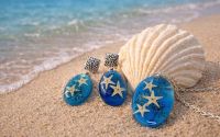 Set bijuterii cu stelute de mare 01860