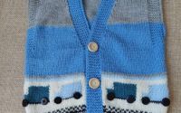 Vesta baietel 2 ani handmade