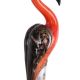 Flamingo rosu-figurina din sticla Murano