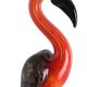 Flamingo rosu-figurina din sticla Murano
