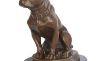 Buldog francez-statueta din bronz
