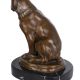 Buldog francez-statueta din bronz