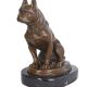 Buldog francez-statueta din bronz