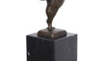 Dansatoare-statueta moderna din bronz