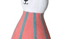 Iepuras de Paste-figurina din materiale reciclate