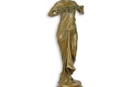 Nimfa padurii-statueta din bronz