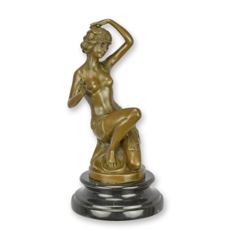 Dansatoare orientala-statueta din bronz