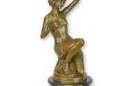 Dansatoare orientala-statueta din bronz