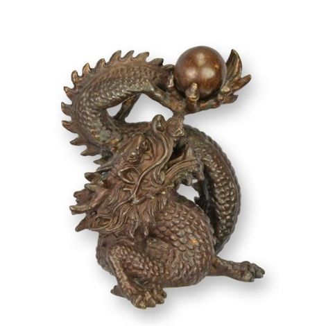 Perla intelepciunii-statueta thailandeza din bronz
