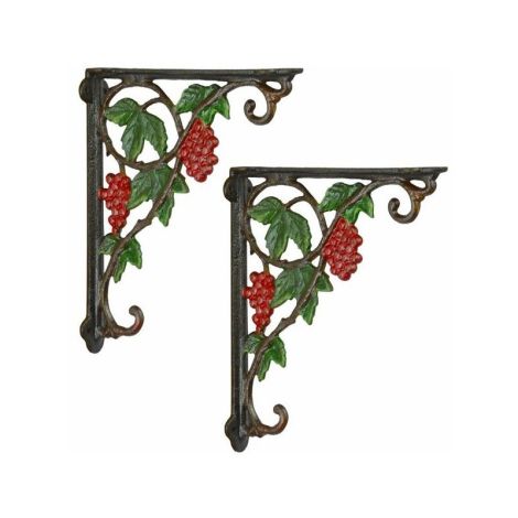 Set console din fier forjat de perete
