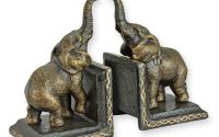 Set doua opritori carti elefanti din fonta