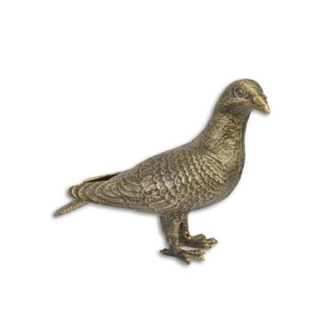 Porumbel-figurina decorativa din fonta