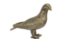 Porumbel-figurina decorativa din fonta