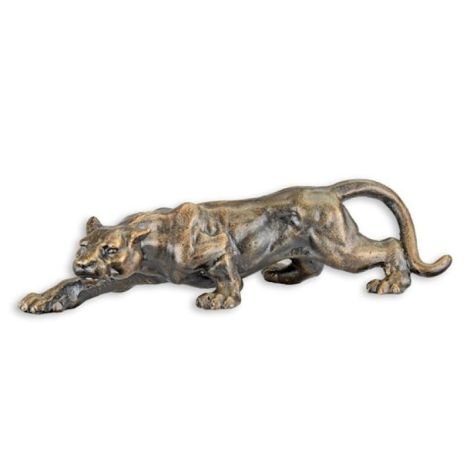 Pantera-figurina decorativa din fonta
