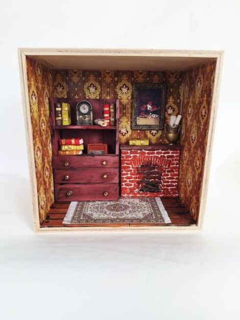 Biblioteca miniaturala