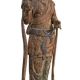 Guanyin-statuetea monumentala din lemn patinat