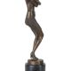 Dansatoare-statueta Art Deco din bronz 