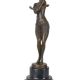 Dansatoare-statueta Art Deco din bronz 