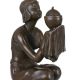 Oblivion-statueta Art Deco din bronz
