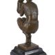 Oblivion-statueta Art Deco din bronz
